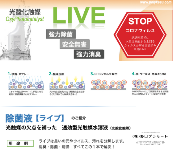 LIVEについて